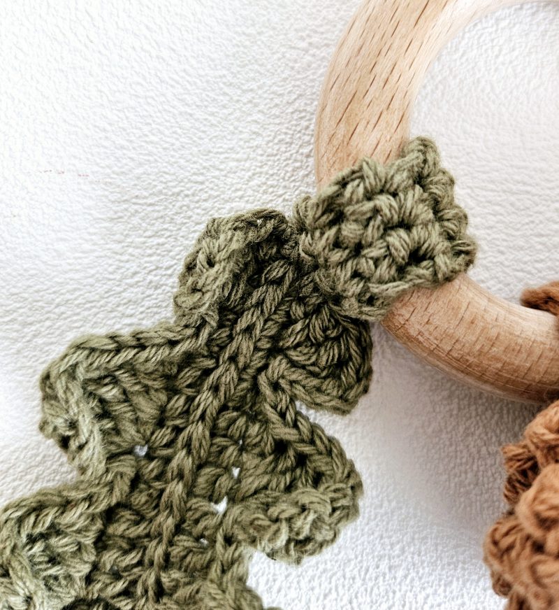 Hochet en crochet FOREST – Image 2