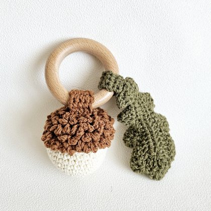 Hochet en crochet FOREST