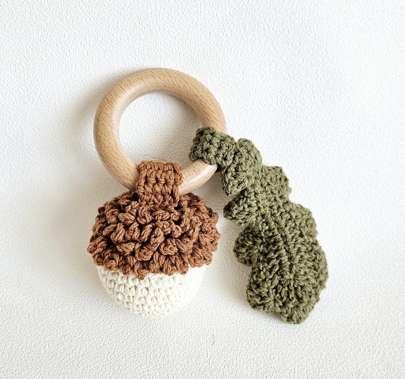 Hochet en crochet FOREST