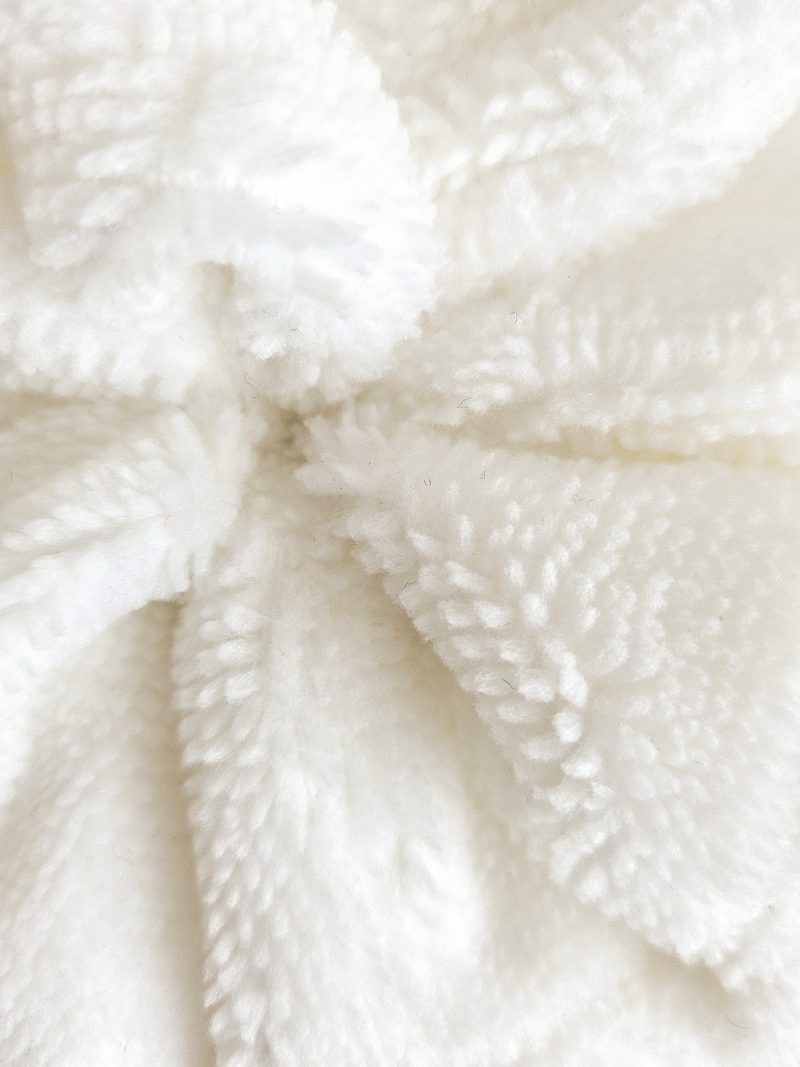 Fleur de douche en bambou BLOOM - BLANC – Image 2