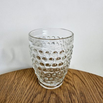 Verre texturé DOTS - TRANSPARENT