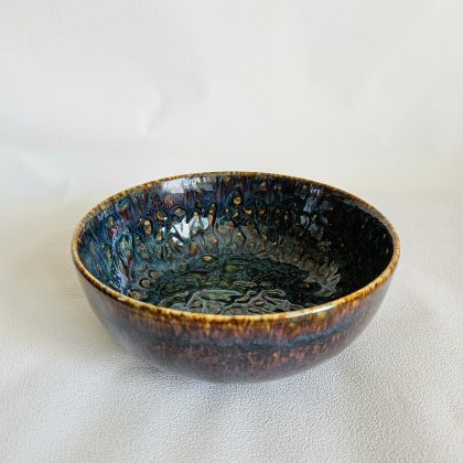 Coupelle en porcelaine VENUS - BLEU FONCE