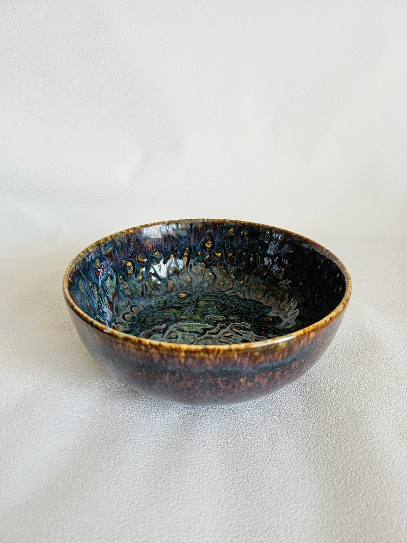 Coupelle en porcelaine VENUS - BLEU FONCE