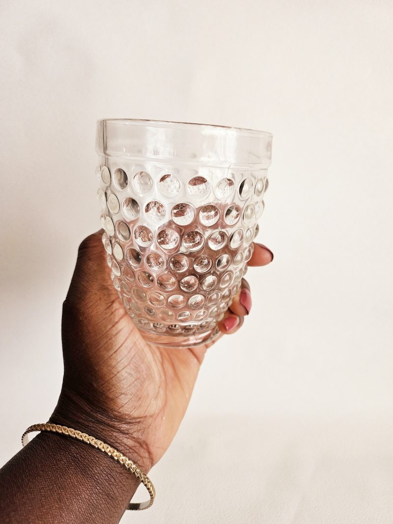 Verre texturé DOTS - TRANSPARENT – Image 3