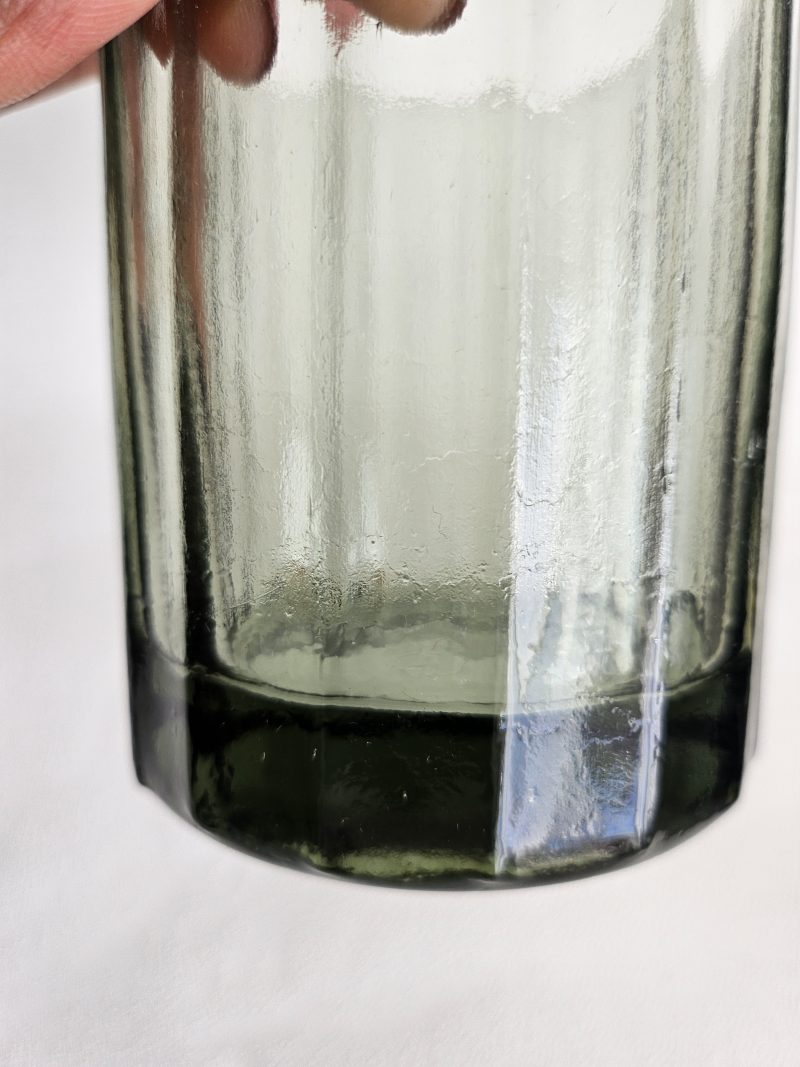 Gobelet en verre recyclé 25 cl REED - VERT FUMé – Image 3