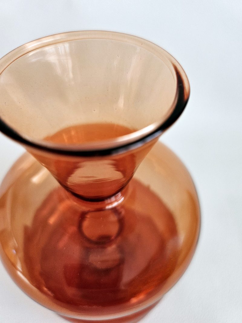 Petit vase en verre teinté GLASS - AMBRE – Image 2