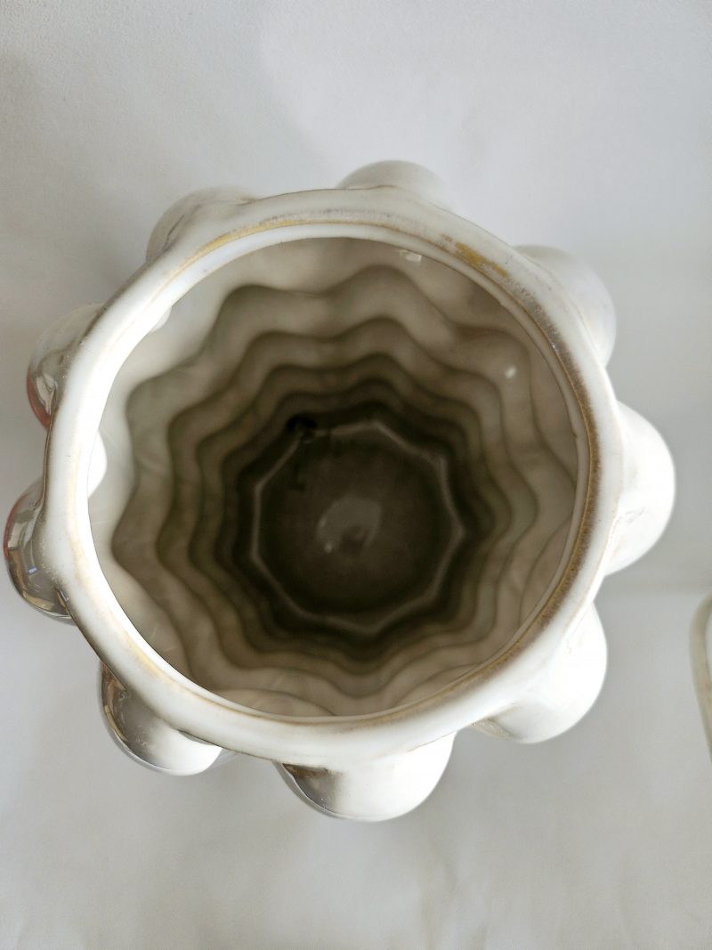 Vase en céramique BUBBLE - Crème – Image 3