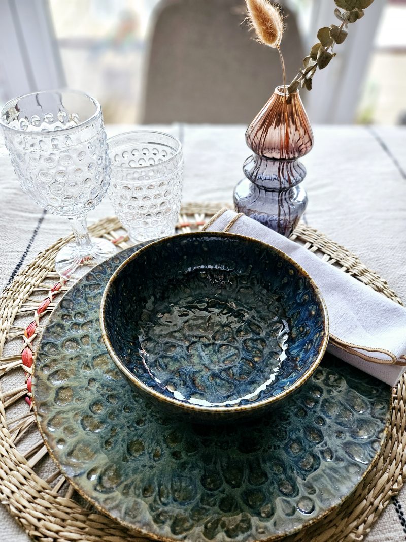 Coupelle en porcelaine VENUS - BLEU FONCE – Image 4