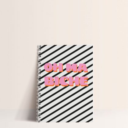 Carnet de notes OH MA BICHE
