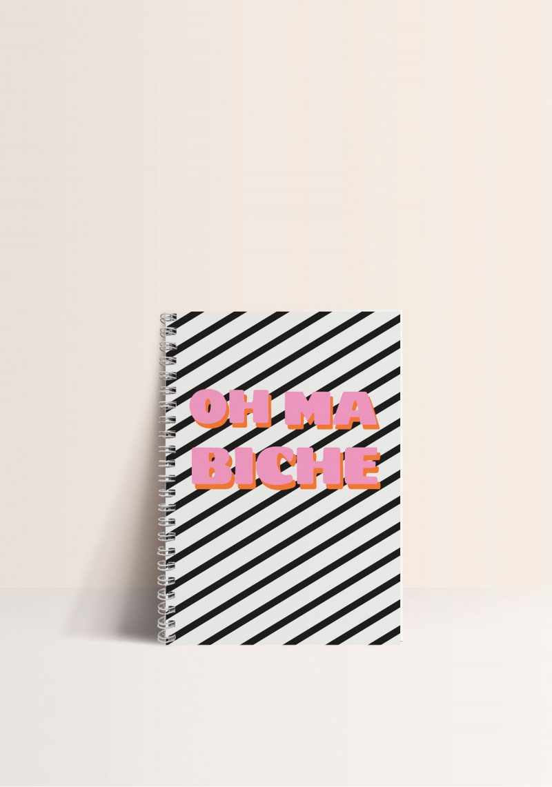 Carnet de notes OH MA BICHE