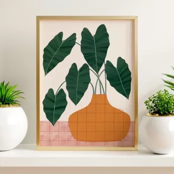 Tirage d'art - illustration PHILODENDRON