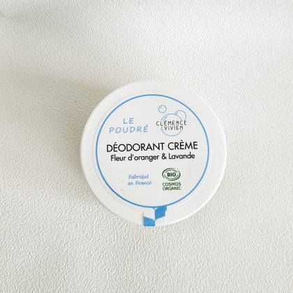 Déodorant crème fleur d'oranger- lavande POUDRé