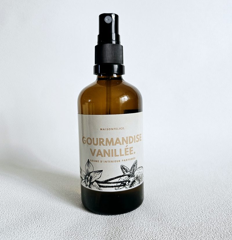 Brume d'intérieur parfumée rechargeable GOURMANDISE VANILLéE