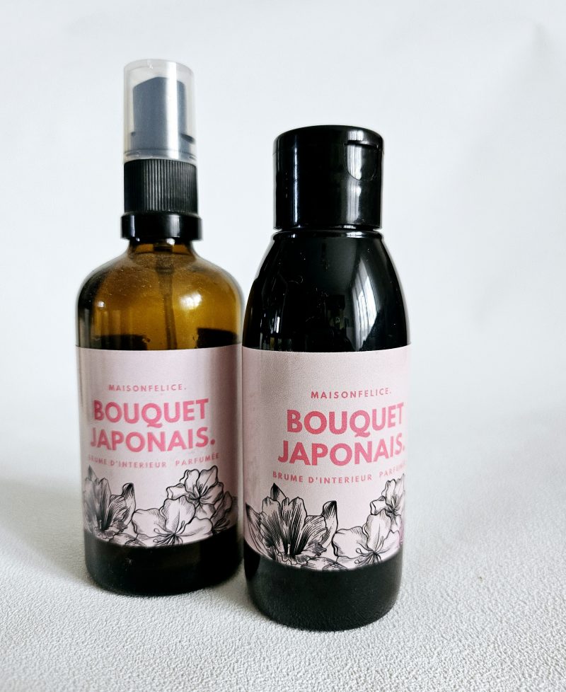 RECHARGE BRUME d'intérieur parfumée BOUQUET JAPONAIS