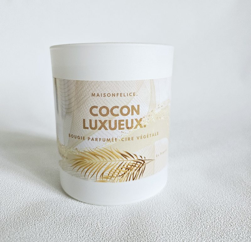 Bougie parfumée rechargeable COCON LUXUEUX