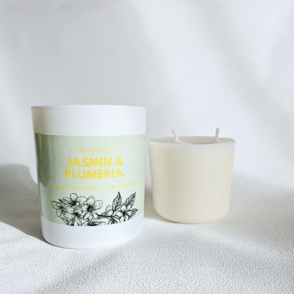 RECHARGE BOUGIE parfumée JASMIN-PLUMERIA