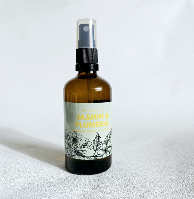 Brume d'intérieur parfumée rechargeable JASMIN PLUMERIA