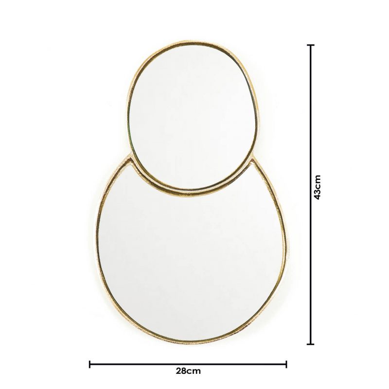 MIROIR PERFECT- Doré – Image 3