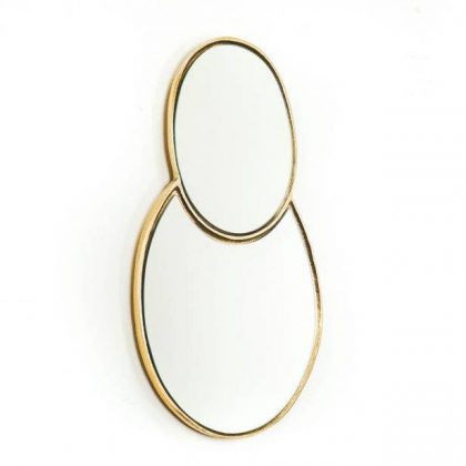 MIROIR PERFECT- Doré