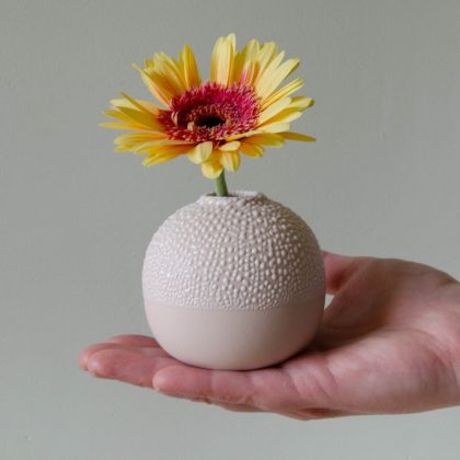 Mini vase en céramique BEN - ROSE